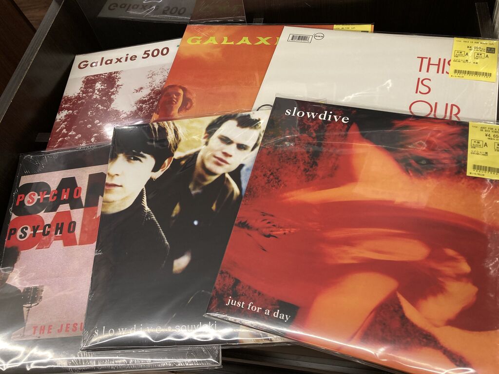 5/3(日)ROCK中古レコード新入荷情報】GALAXIE 500, SLOWDIVEの
