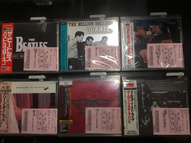 9/3(日) ROCK、JP中古CD新入荷情報】旧規格！帯付！のROCK、JPが入荷