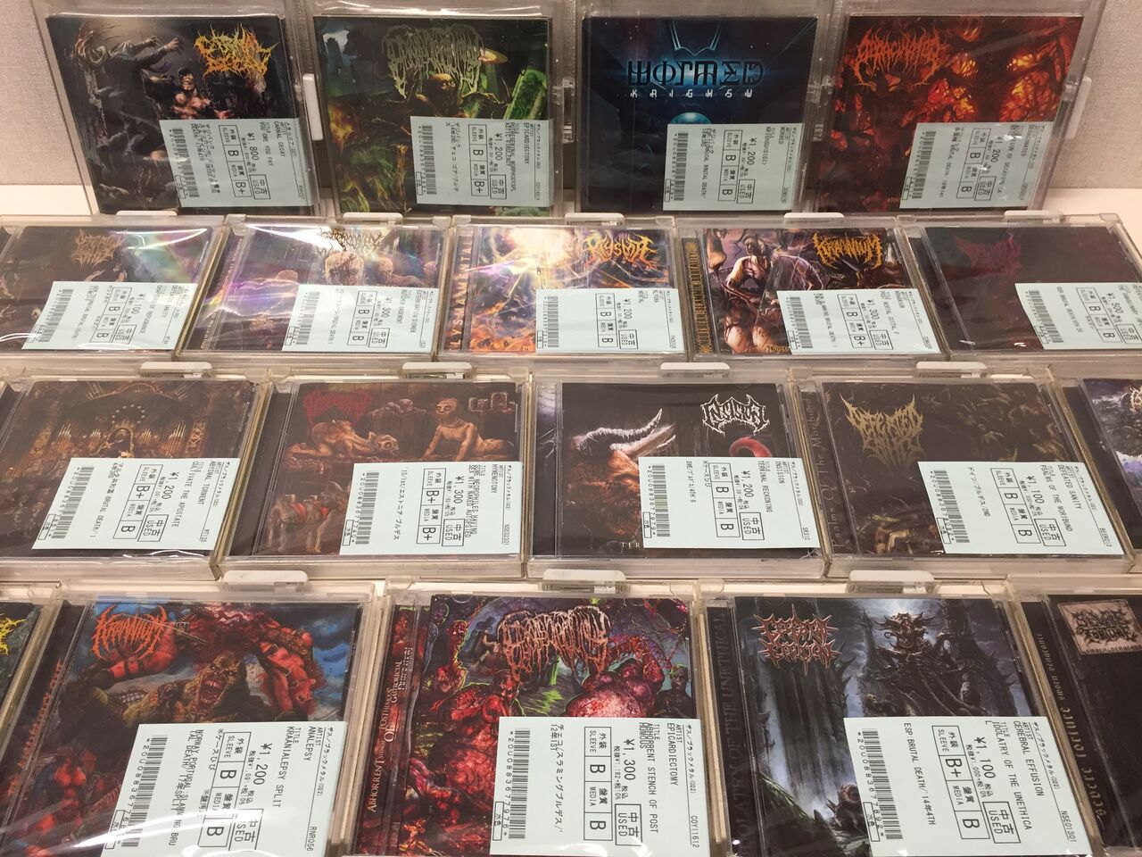 芸能人 愛用の通販 11/3(木) METAL中古CD新入荷情報】BRUTAL DEATH METAL(欧州 洋楽