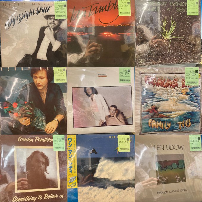 7/9(水) ROCK中古レコード新入荷情報】アメリカンロックを中心と