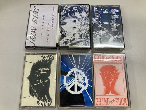 オンラインショップ出品開始！【7/3(金)PUNK/HARDCORE中古カセット入荷