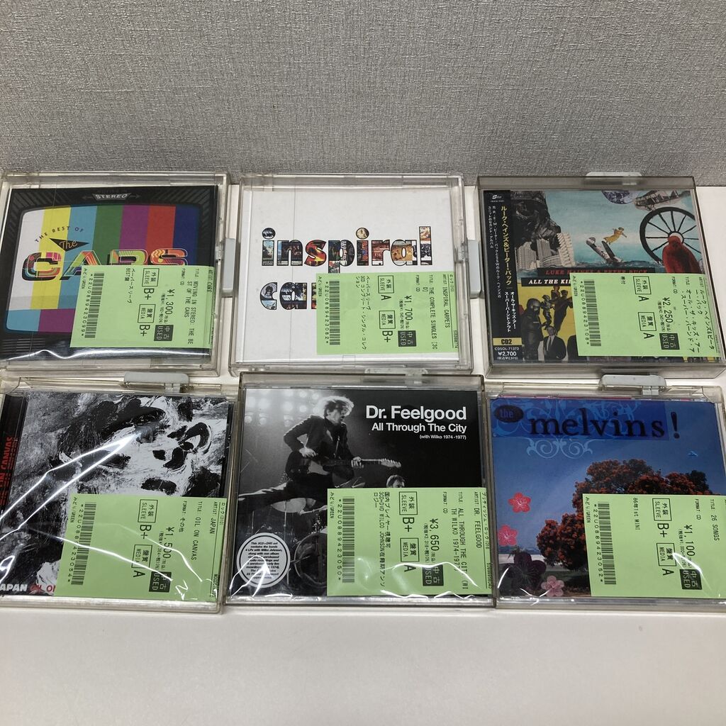 10/9(金)ROCK中古CD新入荷情報】秋だ！フォールがまとまって入荷