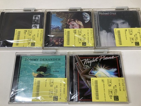6/23(月)ROCK中古CD新入荷情報】レア盤多数！AOR廃盤CDまとめて
