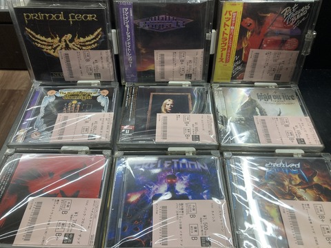 10/11(日)METAL中古CD新入荷情報】硬派なメロパワ・スラッシュ