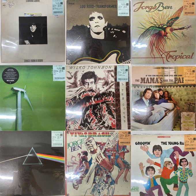 9/4(木) RCOK/POPS中古レコード新入荷情報】秋を先取り！SSW/FOLKを