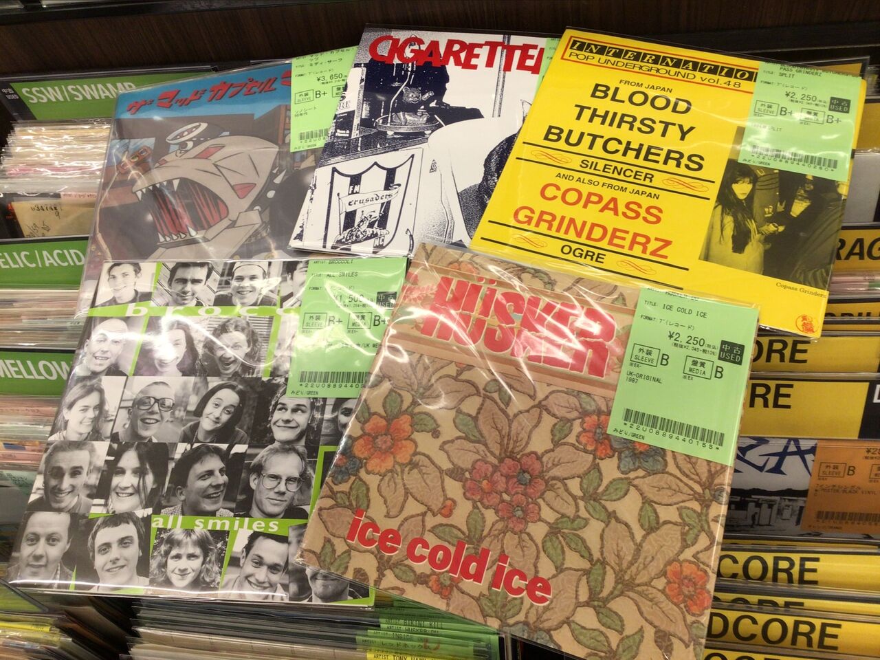 10/14(水)PUNK中古レコード新入荷情報】90's EMO/激情,POST HCの7
