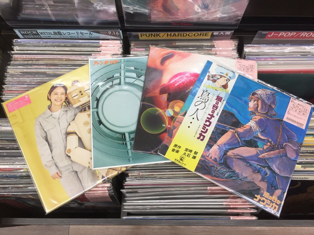 9/28(木) 日本のロック/ポップス中古レコード新入荷情報】CITY POP