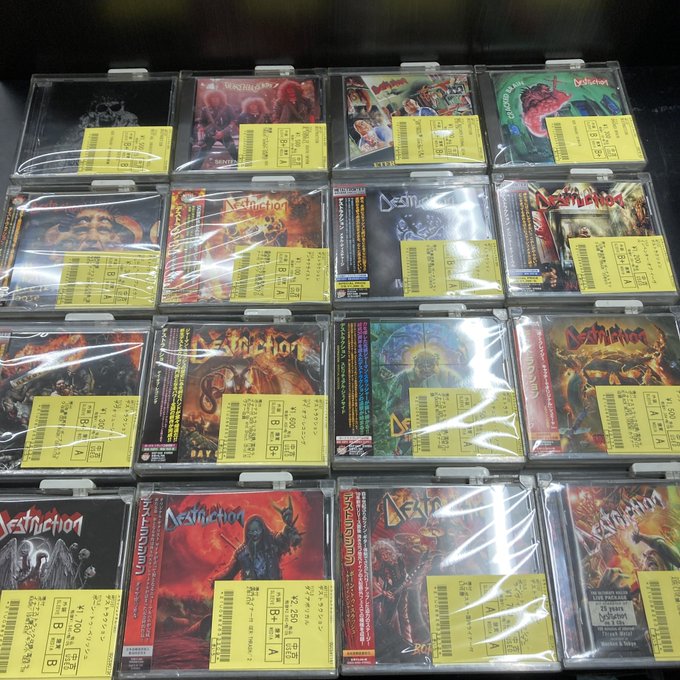 上品なファッション 3/28(木) METALアーティスト毎 METAL中古CD情報①】THRASH 邦楽
