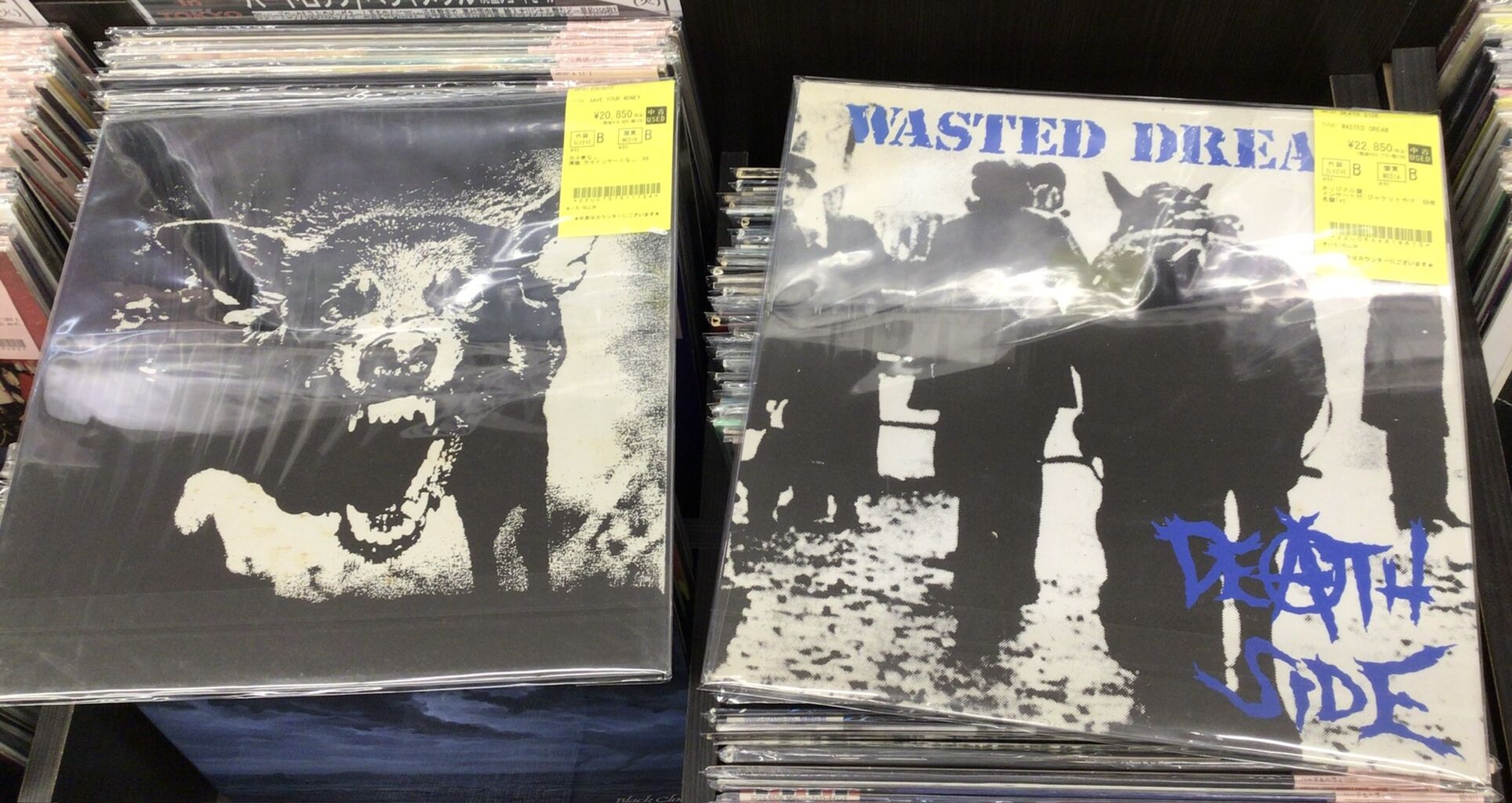 9/7(月)PUNK中古レコード新入荷情報】JAPANESE PUNK/HARDCORE稀少盤