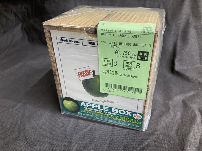 7/22(火) ROCK中古CD新入荷情報】BOXがまとまって入荷！美品多数