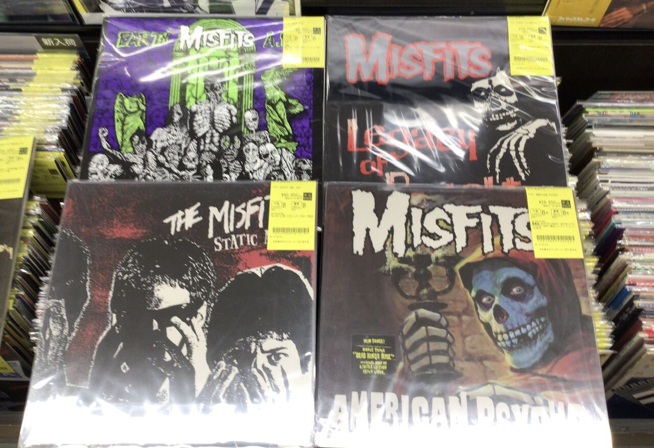 9/26(土)PUNK中古レコード新入荷情報】WE ARE 138！！MISFITS稀少盤