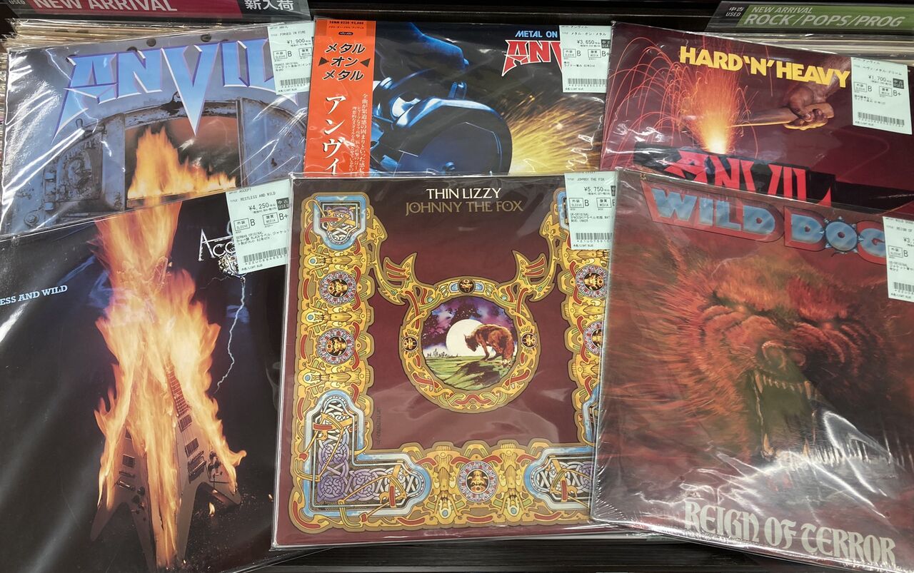 7月14日(火)METAL中古レコード新入荷情報】☠オリジナル盤から国内盤