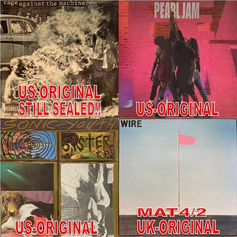 オンラインショップ出品中！8/3(日)INDIE/ALTERNATIVE ROCK廃盤