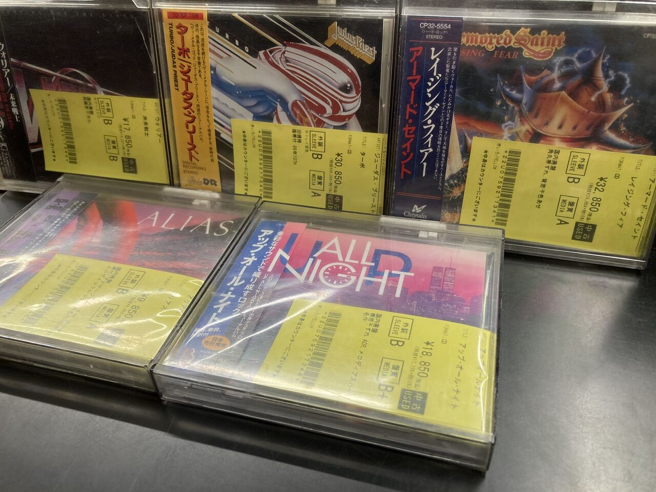 9/27(日)METAL中古CD新入荷情報】JUDAS PRIEST,ARMORED SAINTなど国内
