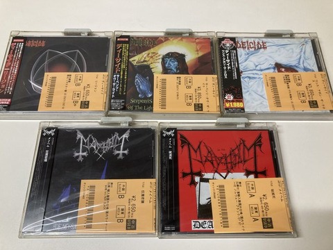 3/24(月) METAL中古CD新入荷情報】THRASH,DEATH中心に国内盤CDが