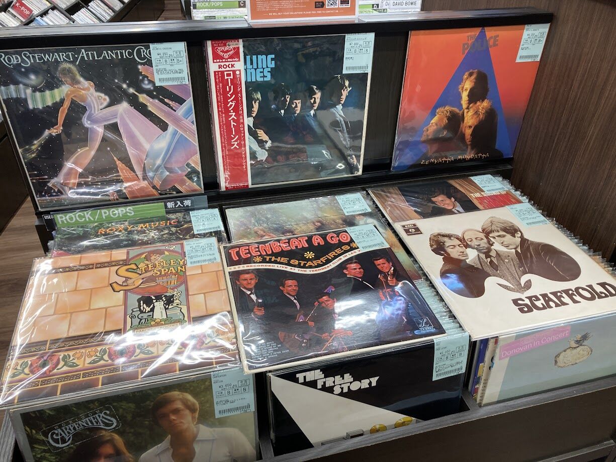 1/6(土) ROCK/POPS中古レコード新入荷情報】60's～70's