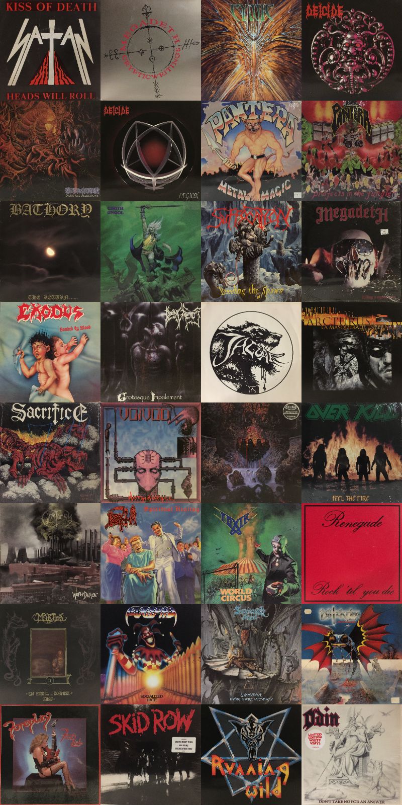 9/18(日)「メタル廃盤レコードセール」 : diskunion ROCK in TOKYO