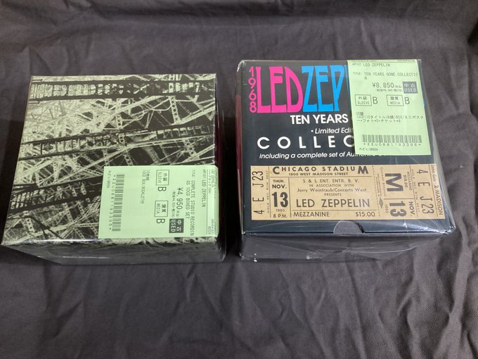 7/22(火) ROCK中古CD新入荷情報】BOXがまとまって入荷！美品多数