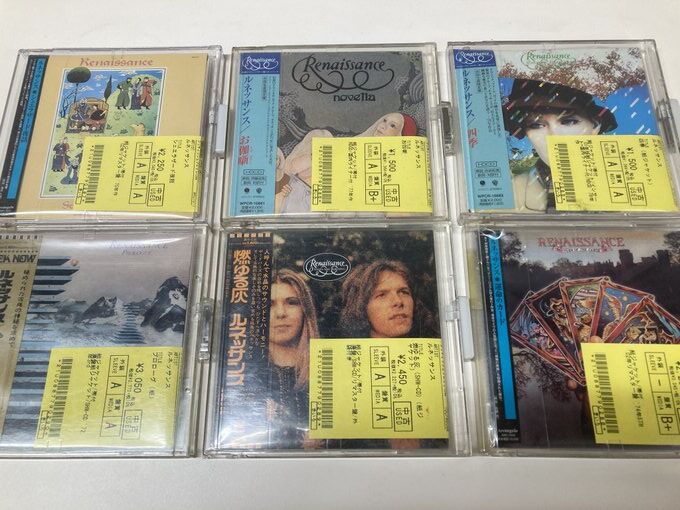 1/15(水) ROCK中古CD新入荷情報】ルネッサンスを中心に紙ジャケCD,BOX