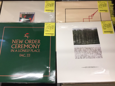 10/19(木) ROCK中古レコード新入荷情報】NEW ORDER中心に60~80's