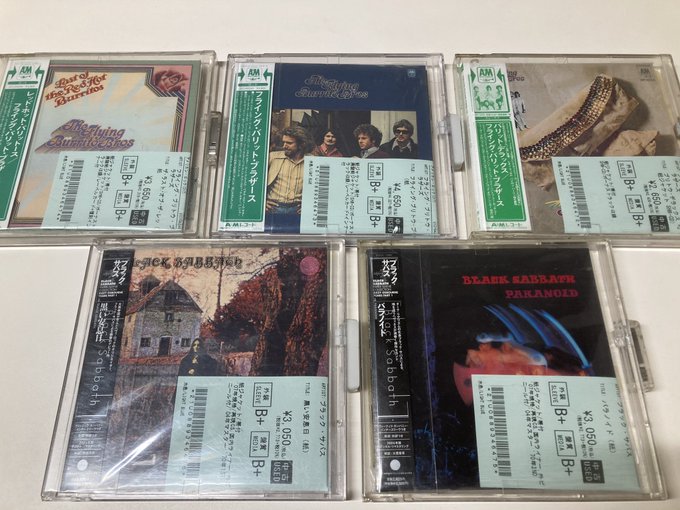 4/13(日)ROCK中古CD新入荷情報②】紙ジャケCD大放出!他にも廃盤 4/13(日)ROCK中古CD新入荷情報②】紙ジャケCD大放出!他にも廃盤