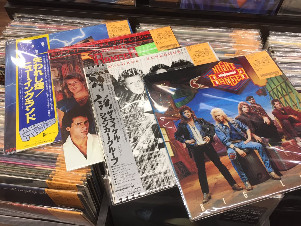 中古レコード新入荷情報】HARD ROCKを中心にお手頃価格の