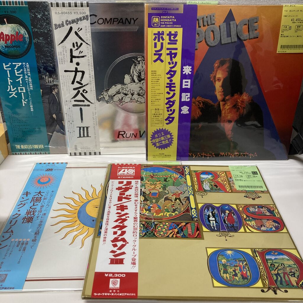 10/4(日)ROCK中古レコード新入荷情報】国内盤帯付、お買い得な