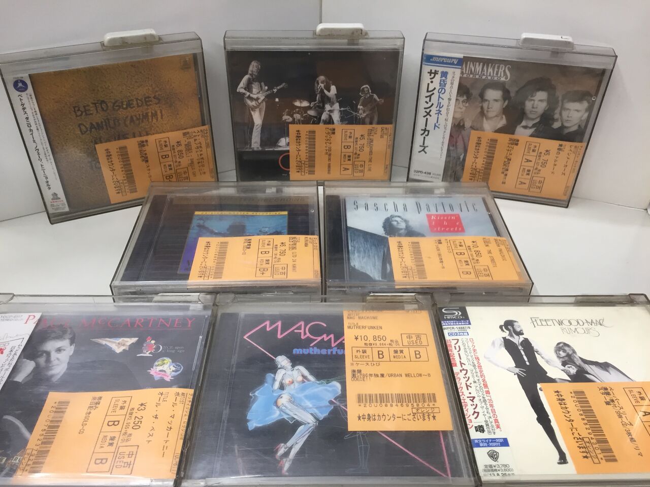 紙ジャケット、国内盤、高音質盤etc…ROCK人気盤がまとめて入荷