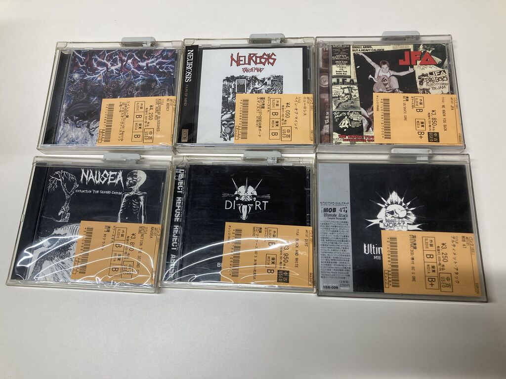 3/18(火) PUNK中古CD新入荷情報】国内外80's ハードコアの稀少 3/18(火) PUNK中古CD新入荷情報】国内外80's ハードコアの稀少