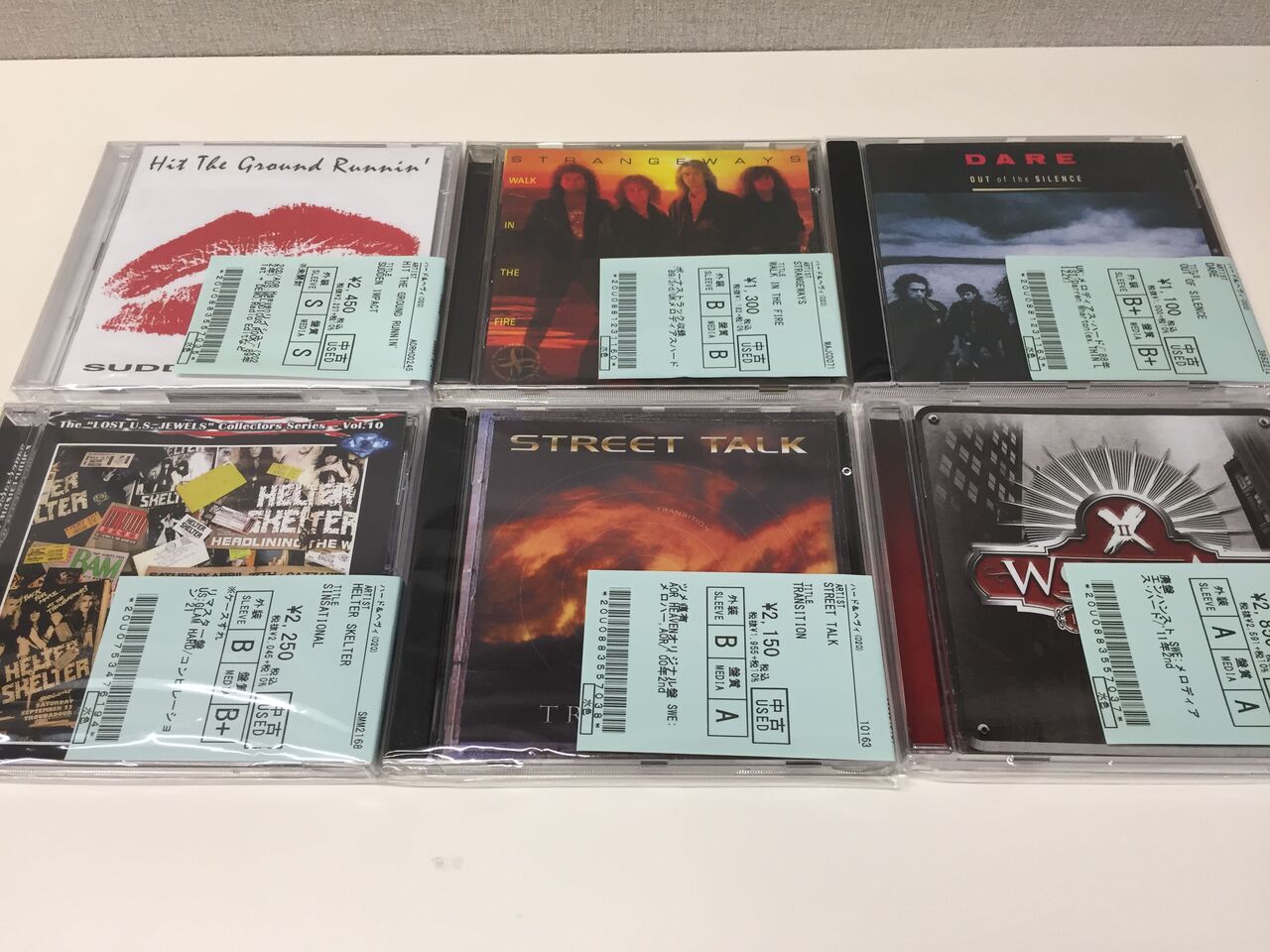 10/27(木) METAL中古CD新入荷情報】MELODIOUS ROCK/HARD/AOR 