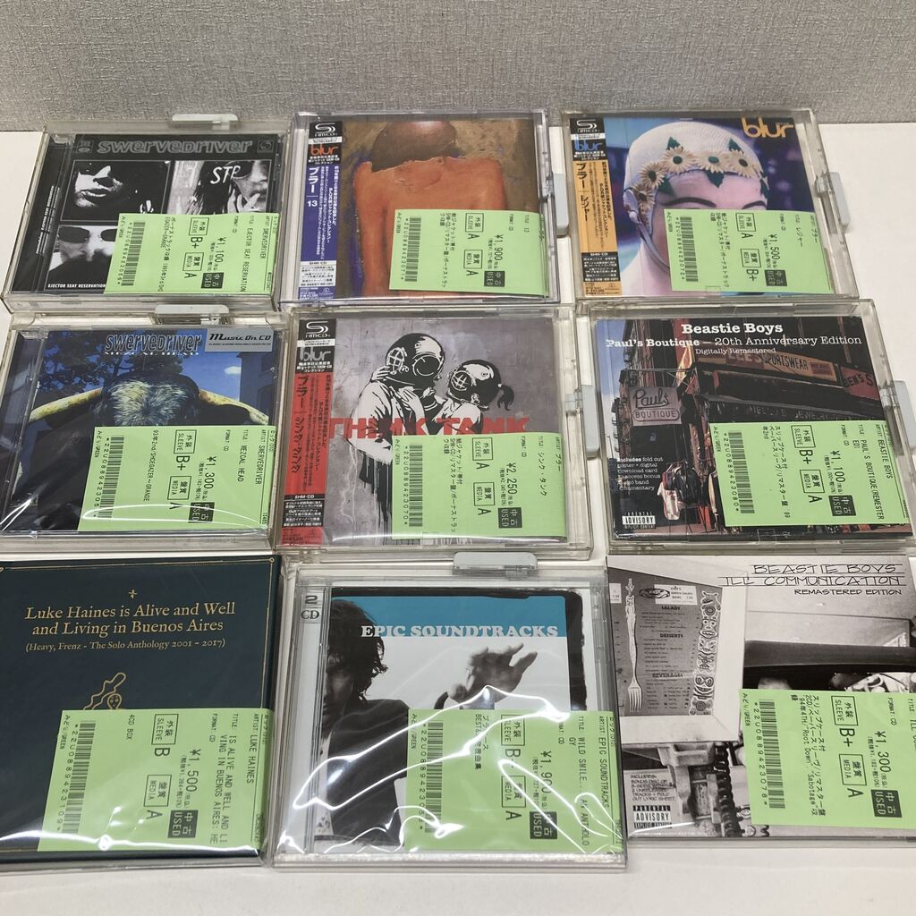10/9(金)ROCK中古CD新入荷情報】秋だ！フォールがまとまって入荷