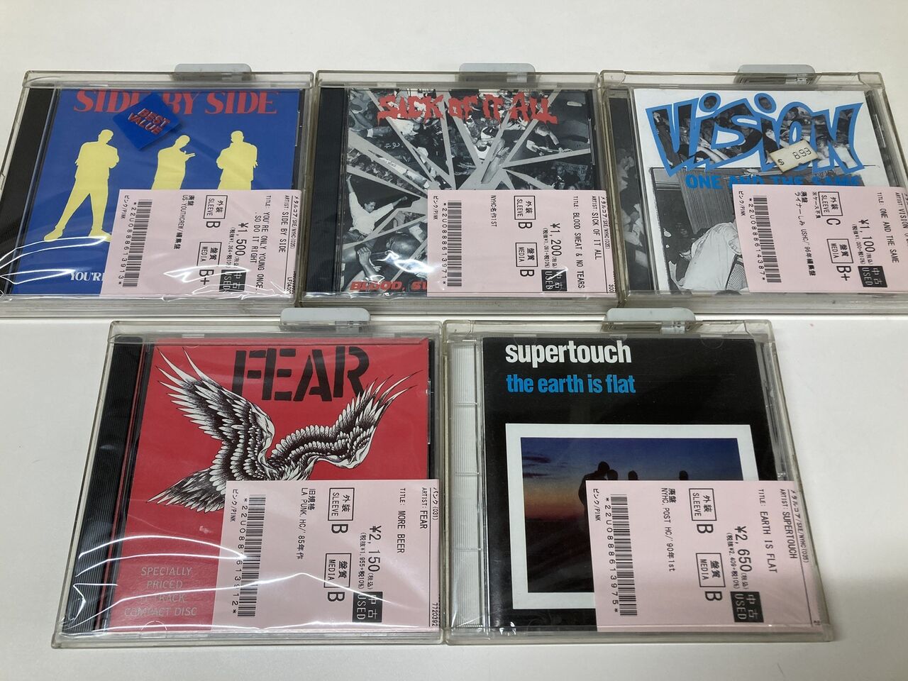 8/27(木)オンライン出品開始！【8/25(火)PUNK中古CD新入荷情報
