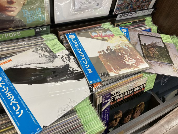 9/11(水) ROCK/POPS中古アナログ新入荷情報】ロック中古LP入荷！！ 約