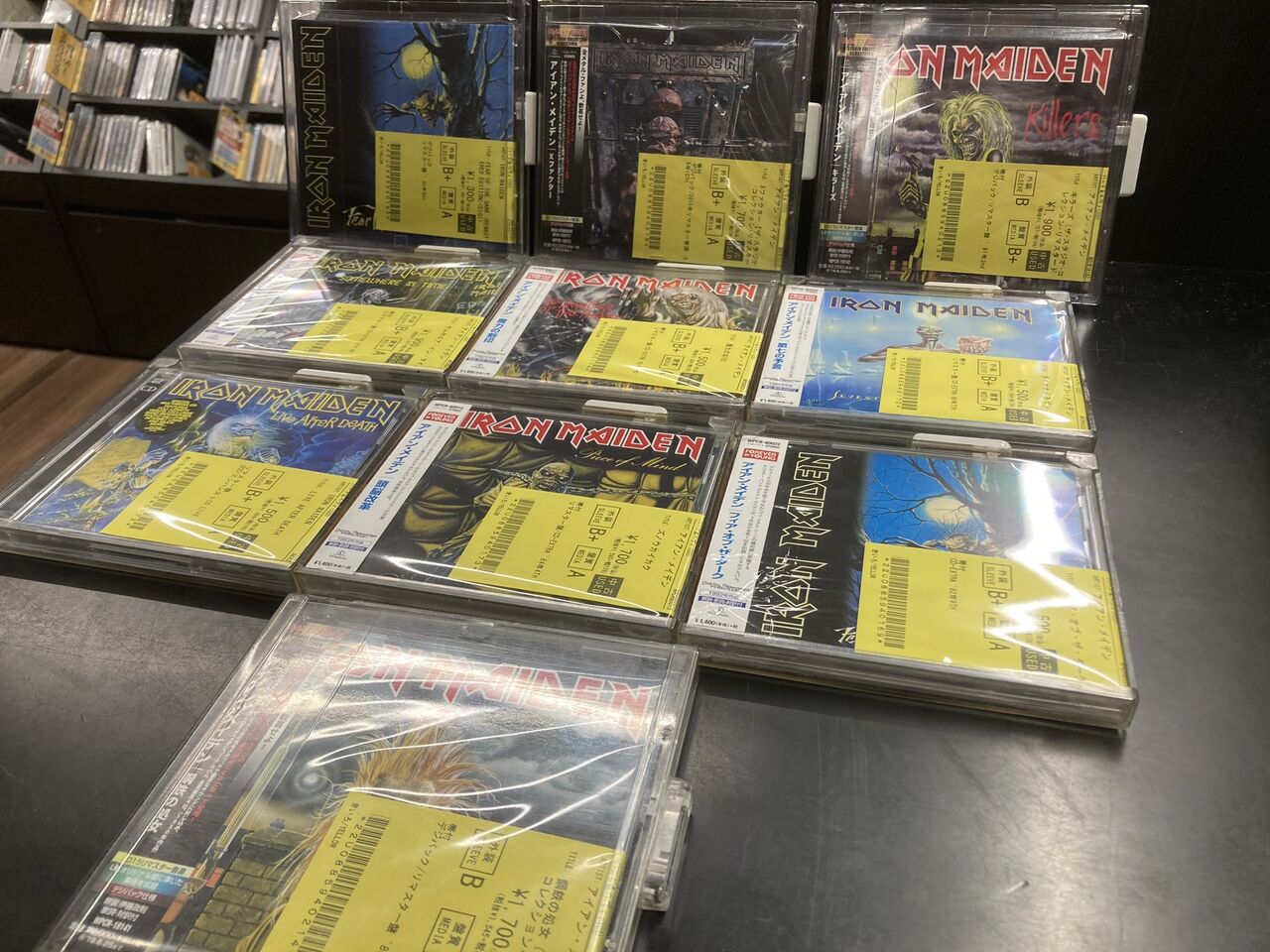 4/9(木)METAL中古CD新入荷情報】IRON MAIDENやDIOにMETALLICA を始め