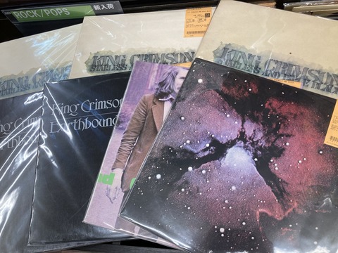 6/9(火)ROCK中古レコード新入荷情報】KING CRIMSONやPINK FLOYDのUK