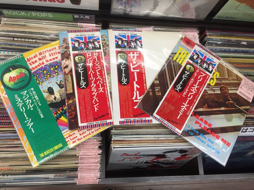 9/26(火) ROCK中古レコード新入荷情報】BEATLES, BOB MARLEY, THE WHO