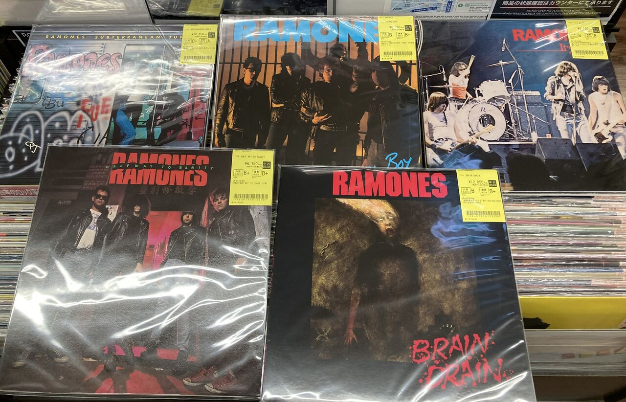 9/5(土)オンラインショップ出品開始！【9/3(木)PUNK中古レコード新入荷