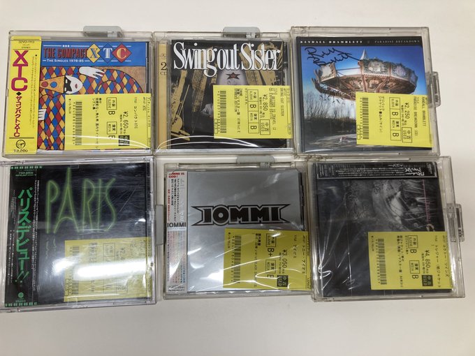 6/9(月)ROCK中古CD新入荷情報】王道タイトルからAOR、ガレージまで