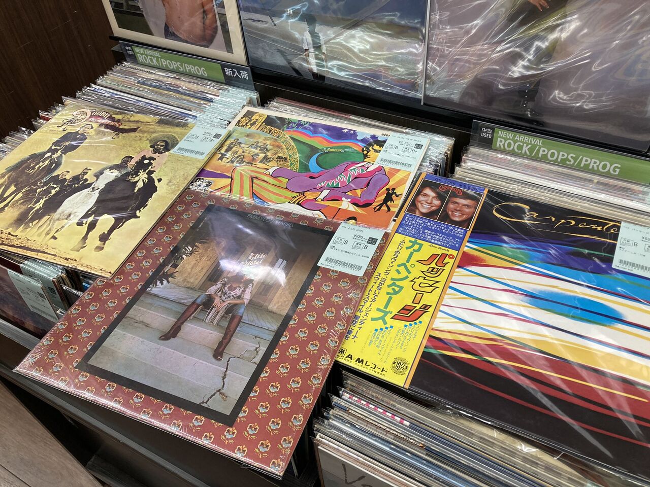 レコードまとめて 7/19(日)中古レコード新入荷情報】ロック代表格、大集結！200枚近く