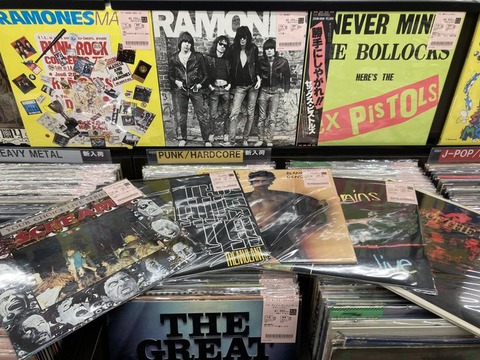 6/2(月)PUNK中古レコード新入荷情報】70'S王道作品他、各国盤+