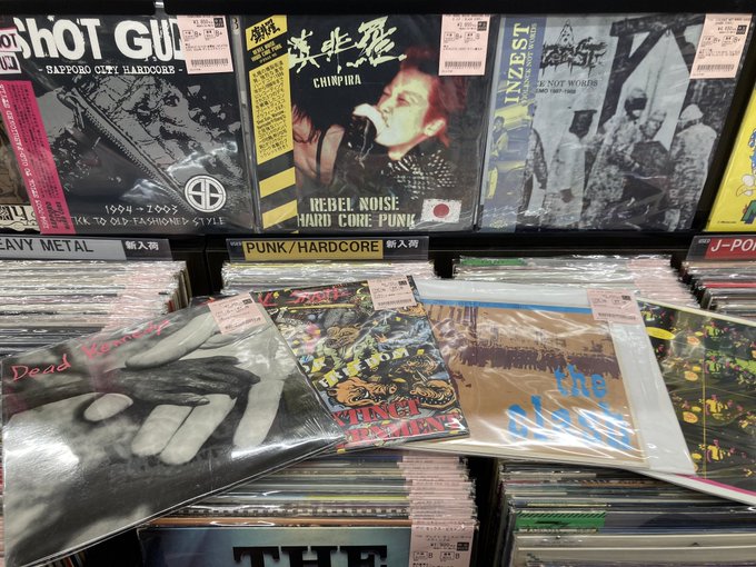 6/2(月)PUNK中古レコード新入荷情報】70'S王道作品他、各国盤+