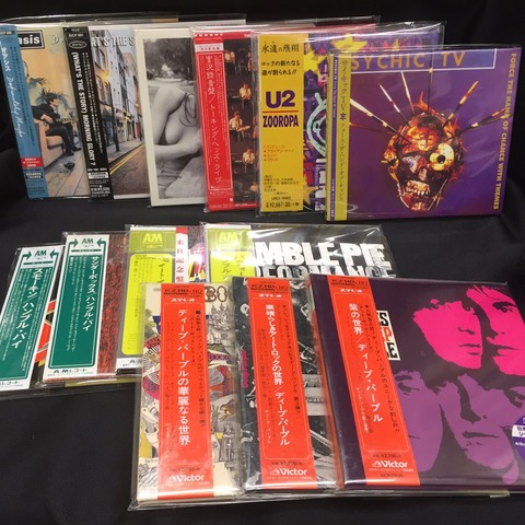 11/4(土)開催 紙ジャケット大量！ ROCK/PUNK/J-POP廃盤CDセール～ROCK