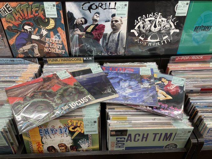 4/13(日)PUNK中古レコード入荷情報】70's PUNK,HARDCORE 4/13(日)PUNK中古レコード入荷情報】70's PUNK,HARDCORE