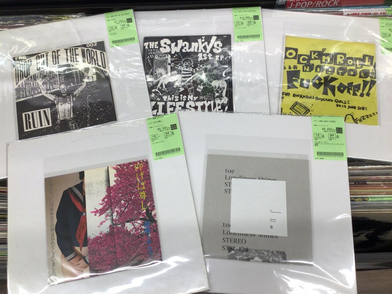 10/16(金)PUNK中古レコード新入荷情報】JAPANESE HC稀少盤ちょこっと