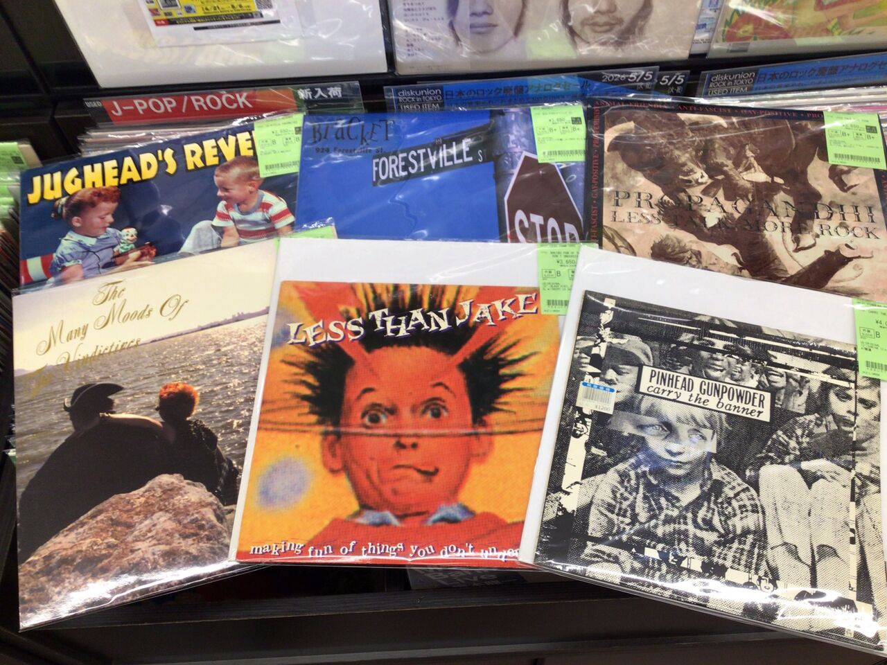 5/25(月)PUNK/HARDCORE中古レコード入荷情報】POP PUNK～MELODIC PUNK