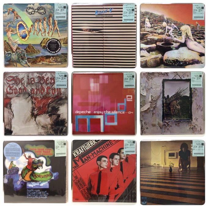 9/8(月) ROCK/POPS中古レコード新入荷情報】大量入荷レコード編