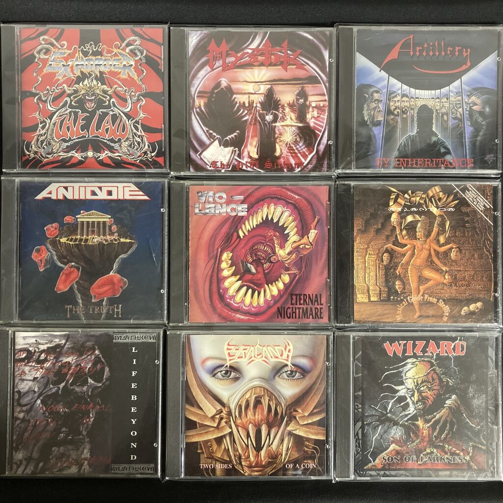 春先取りの 3/24(日)METAL廃盤セール CD編出品リスト-通販サイト出品中 洋楽