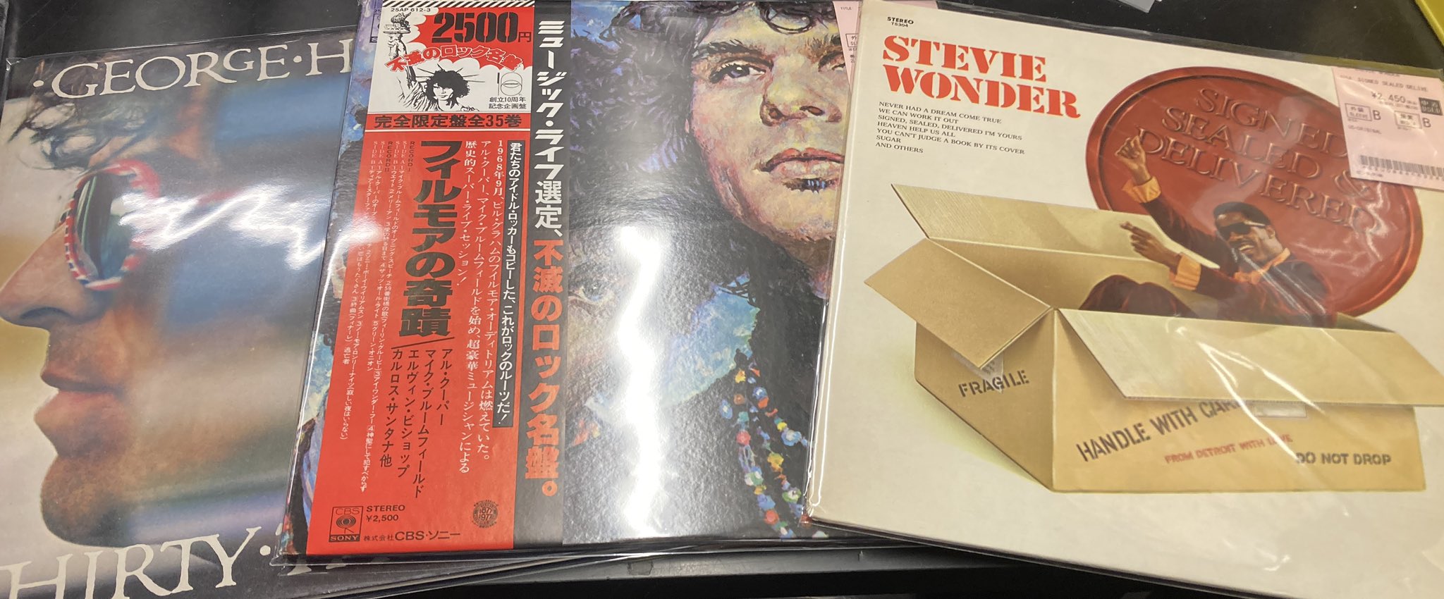 3/24(火)ROCK中古レコード新入荷情報】ROLLING STONES中心にロック多数