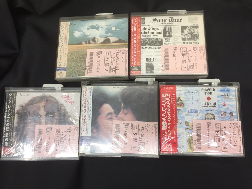 9/14(木)ROCK中古CD新入荷情報】BEATLESのソロ作品が国内盤や8cm