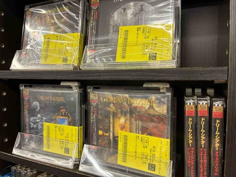 4/10(金)METAL中古CD新入荷情報】DREAM THEATER廃盤未開封をはじめ新着